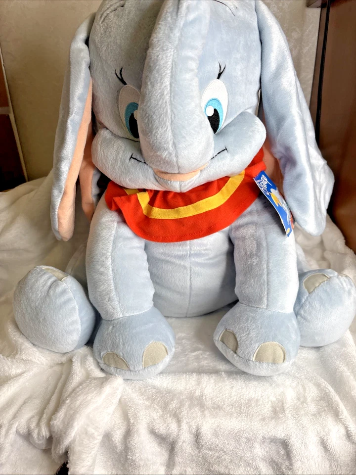 Disney 2001 Fisher Price Dumbo Timothy 24" Plush Soft Toy Stuffed Animal - Image 4 of 4