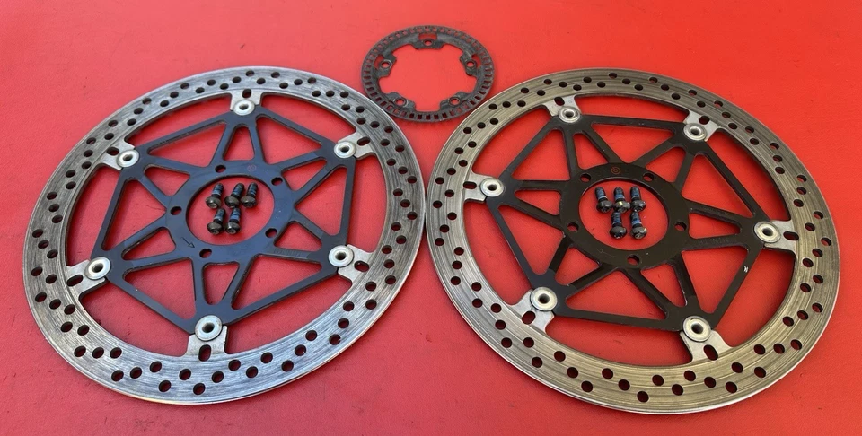 2015 - 2017 Ducati Multistrada 1200 S OEM Brembo front brake disc rotor Straight - Image 2 of 4