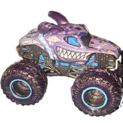 Monster Jam Gears Galaxies Monster Mutt Dalmatian Purple 1:64 Spin Master Rare