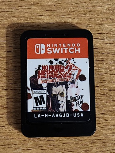 No More Heroes 2: Desperate Struggle (Nintendo Switch, 2021) Cart only - Picture 1 of 2
