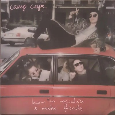 LP Camp Cope How To Socialise And Make Friends GREEN SWIRL Poison City Recor