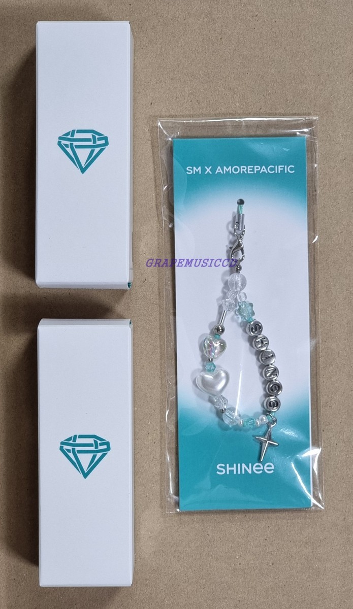 SHINee SMTOWN OFFICIAL GOODS MD 2 Fansignal Lip Balm + BEADS STRAP