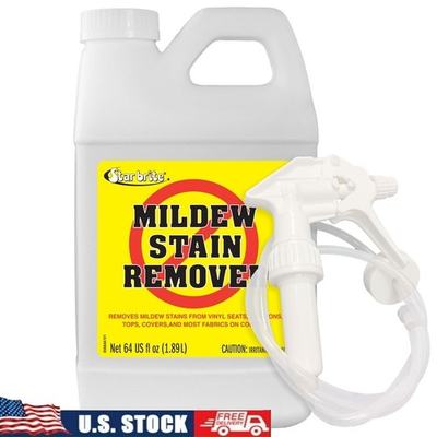 #ad Mold Mildew Stain Remover Cleaner Multi Surface Liquid Marine Cleaning Solution $36.45