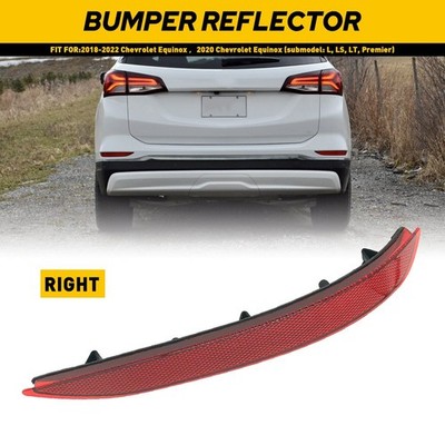 For Chevrolet 2018-2022 Equinox Red Rear Right RH Bumper Reflector Case Light US
