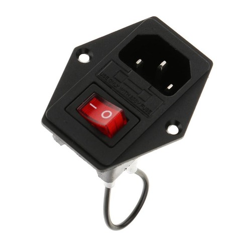 3pin mâle prise de module de prise de courant prise secteur pièces de