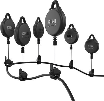 KIWI Design VR Cable Management, 6 Packs VR Pulley System Compatible with Quest