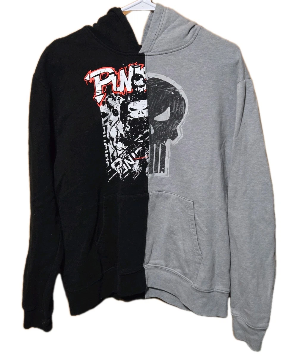 Sudadera con capucha grande para hombre Marvel Comics The Punisher con estampado gráfico