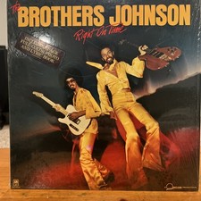 The Brothers Johnson: Right On Time, Vinyl Hype 1977+ Photo And Lyric Book
