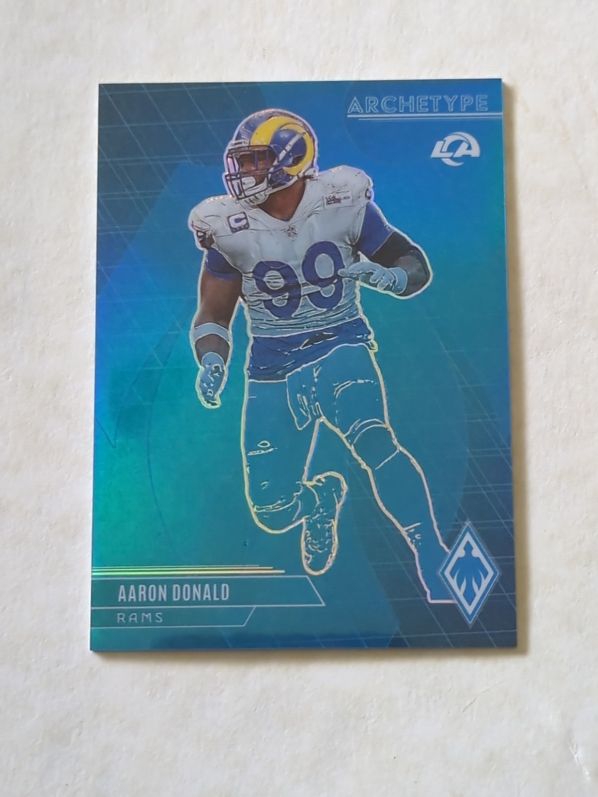 2022 Panini Phoenix Archetype #ARCH-19 Aaron Donald SSP