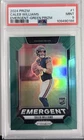 2024 Panini Prizm Caleb Williams EMERGENT GREEN PRIZM #1 RC PSA 9