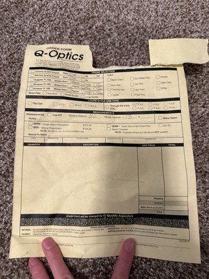 Q-Optics Dental Loupes, prismatic, Adjustable Gray Metal Frame Clear Lens