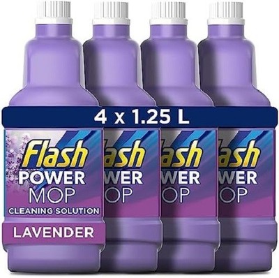 Flash Power Spray Mop Bodenreiniger Multi-Oberflächenreinigungsflüssigkeit Lavendel 5L (1