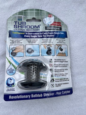 TubShroom Ultra Edition Stainless Steel Hair Catcher Prevent Clogged Tub Drains