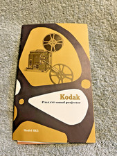 VINTAGE KODAK PAGEANT SOUND Model 8K5, 16mm FILM PROJECTOR INSTRUCTION MANUAL