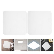 2 Pcs Light Diffuser Cover Ceiling Shade Replacement Diffusing Fixture