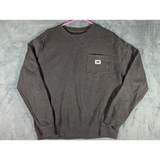 Lee Premium Select Classic Fit Crewneck Sweatshirt Medium Charcoal