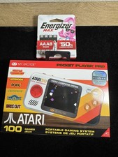 Atari Pocket Player Pro batteries included!