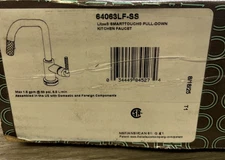 Brizo 64063LF-SS Litze Smart Touch Pull Down Faucet STAINLESS STEEL