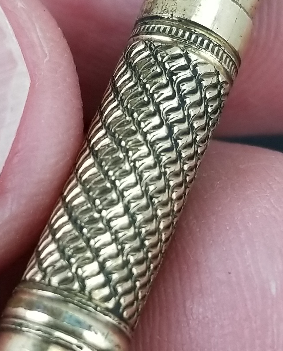 14k gold Antique Edward Todd & Co. A No. 3 Dip Pen Nib