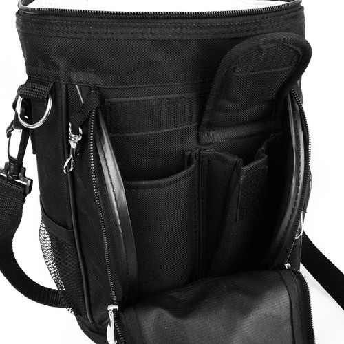 USA Golf Bag Cooler and Accessory Caddy, Black, 12" X 8" X 6" - Zdjęcie 4 z 6