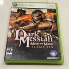 Dark Messiah: Might and Magic Elements (Xbox 360, 2008) VGC Complete CIB Manual