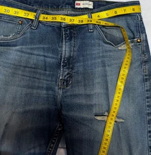 Wrangler Relaxed Boot Jeans 36 Stretch Ripped