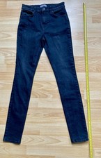 Only Jeans Schwarz W28/L34 Wenig Stretch Slim Straight Low Waist