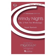 Windy Nights No. 2 from Two Windsongs CME Advanced 4 Part Treble Imant Raminsh