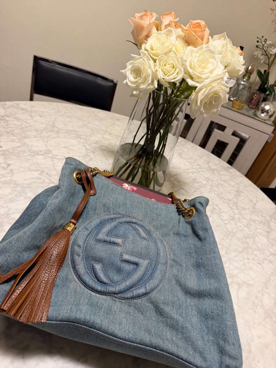Gucci デニム トートバッグ Gucci Denim Exterior Tote Bags & Handbags for Women for sale | eBay
