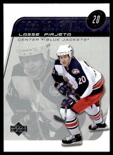 2002-03 Upper Deck Young Guns Lasse Pirjeta RC Columbus Blue Jackets #434
