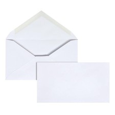 White Office All Purpose Envelopes 6 3/4 3 5/8 x 6 1/2 Inches Business