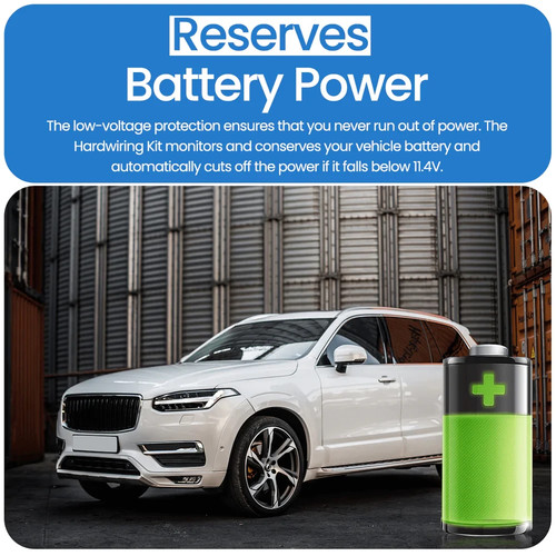 DashVision Hard Wiring Kit – Mini/Micro/USB-C, Enables 24/7 Parking Mode & Clean - Picture 4 of 6