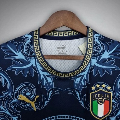 Italy Versace Blue special Football Shirt 2025/2026 | eBay
