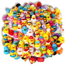 Rubber Ducks Bath Toy for Kids, Assortment Duckies for Jeep Ducking Pool Floater