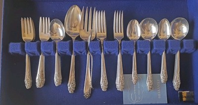 Vintage Oneida Community 'Evening Star' Pattern Silverplate 74