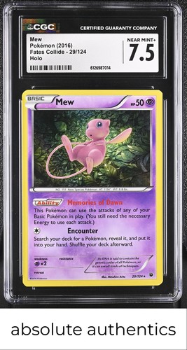 Mew graded CGC 7.5 for sale on eBay