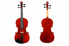 Professional Strad Model Handmade Violin Outfit 4/4 Italian Spruce Flamed Maple