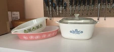 Vintage Corning / Pyrex/ AnchorHocking cookware