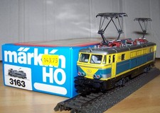 H0 Märklin 3163 Belg. E-LOK  BR 1602 der SNCB, Blau/Gelb  NEU ! OVP ! RAR !
