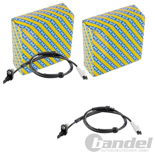 2X Snr ABS-SENSOREN Hinten Passend FÜR CitroËN Berlingo C4 Peugeot Partner-image