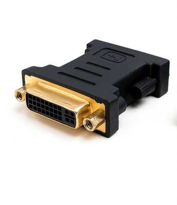 DVI-I Stecker auf DVI-D Buchse Konverter Adapter
