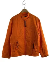 A Bathing Ape Nylon Jacket Medium Orange BAPE Vintage Streetwear #EH AIA