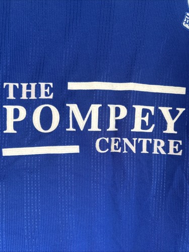 Vintage Rare Portsmouth 1999 Home Shirt With Sponsor Pompey Sport - Size XL Mens - Picture 8 of 9