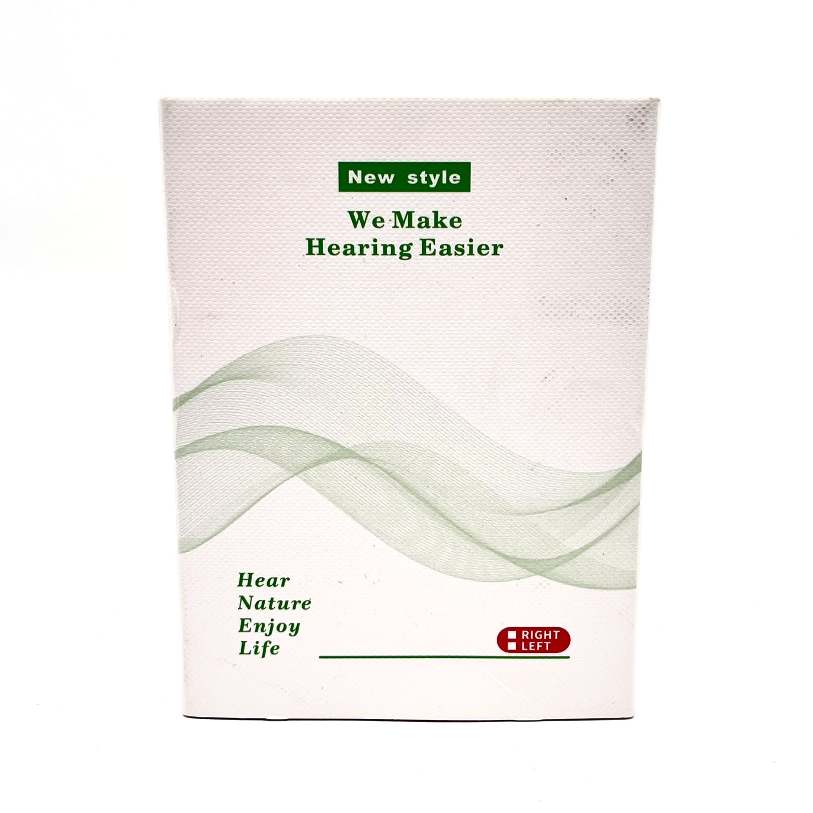New Style Rechargable Hearing Aid With Charging Case