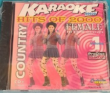 Female Country 2000 Karaoke CDG CB80020 Dixie Chicks Shedaisy Martina mcbride