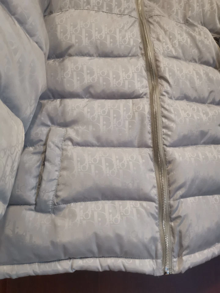 Abrigo Dior de segunda mano con letras engrosadas jacquard informal chaqueta cálida Foto 3 de 4