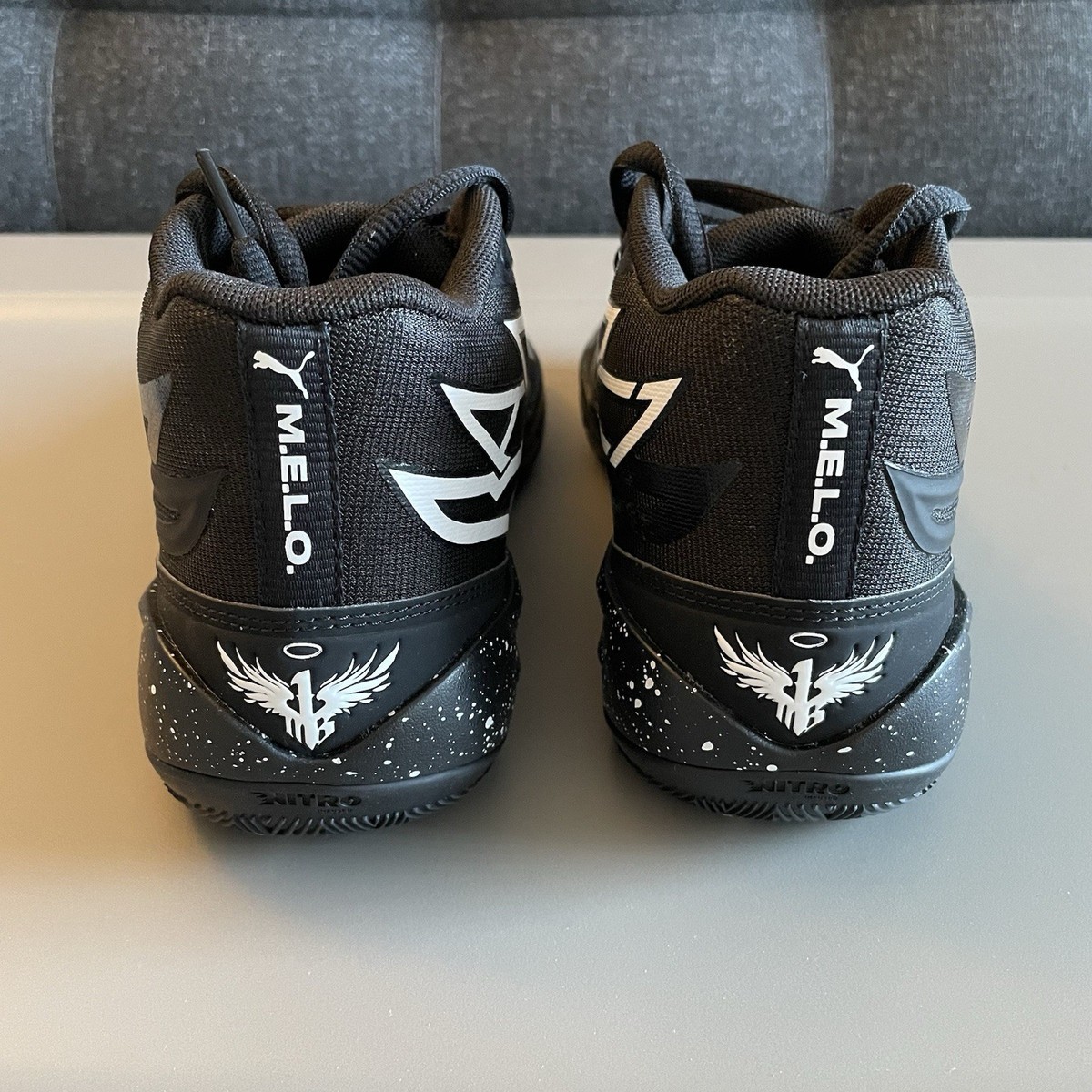 Size 5 (GS) - PUMA MB.02 Mid Oreo for sale online | eBay