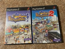 PS2 Metropolismania 1&2. #2 Is Sealed Brand New CIB w/ Reg Cards