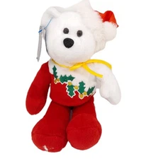 Limited Treasures Bear Claus Christmas Bear Plush 1999 Vintage NEW TAGS 9-inch