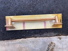 Towel Rod 18” Solid Oak Vintage Amerock